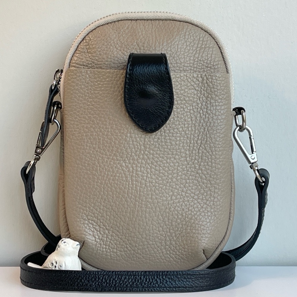 Divina Firenze Italian Genuine Leather Phone Crossbody Bag
